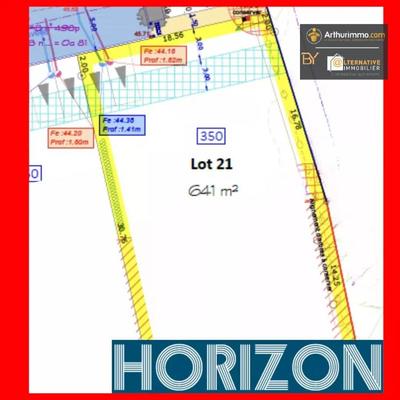 Terrain constructible - 641 m²