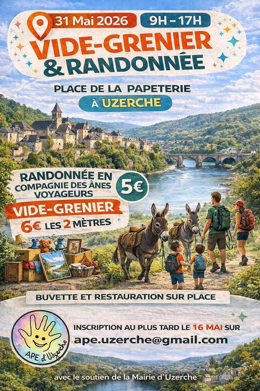 Vide-grenier et randonnée