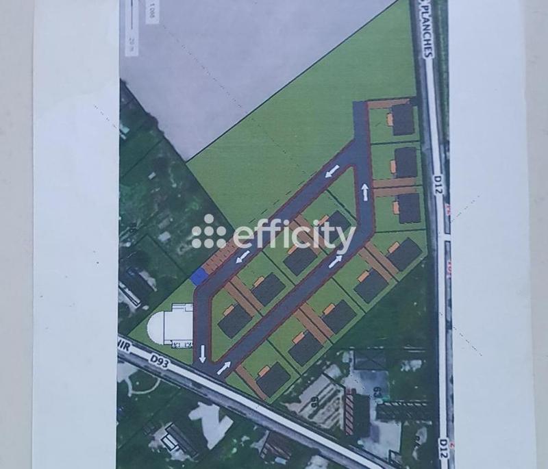 Terrain constructible - 10 617 m²