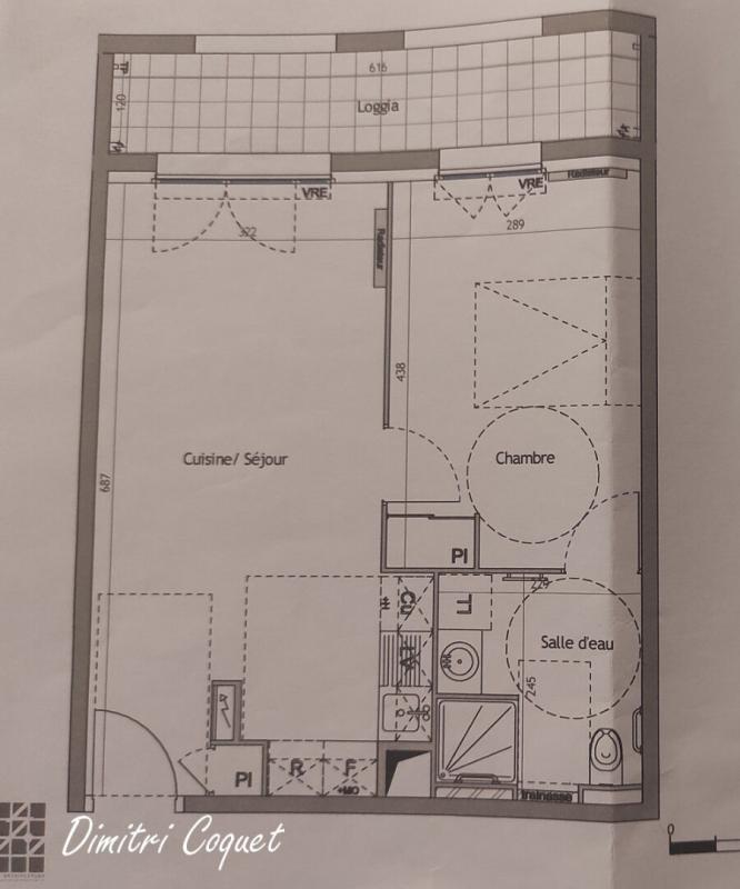 Appartement - 41 m² - 2 pièces