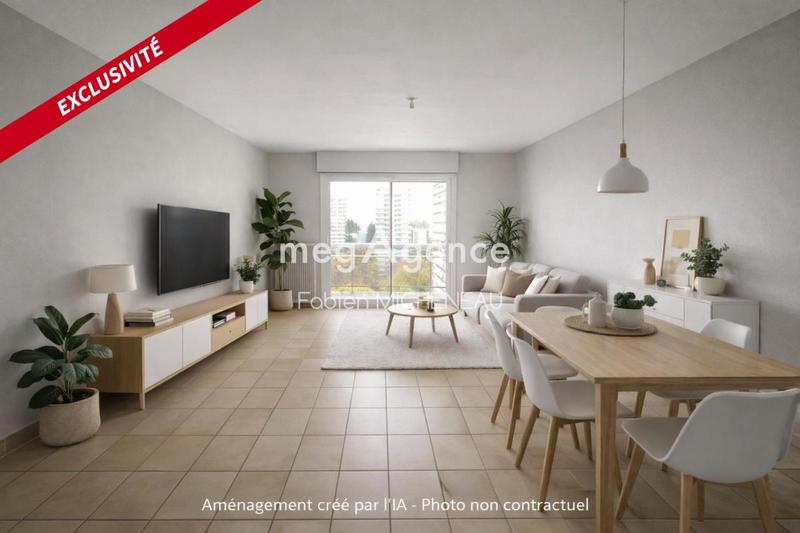 Appartement - 75 m² - 3 pièces