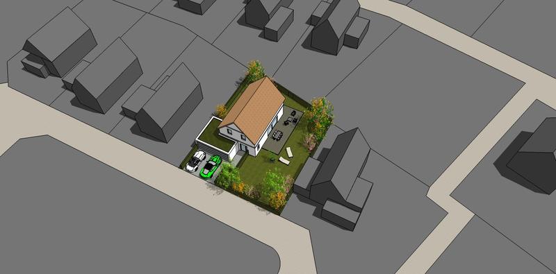 Terrain constructible - 450 m²