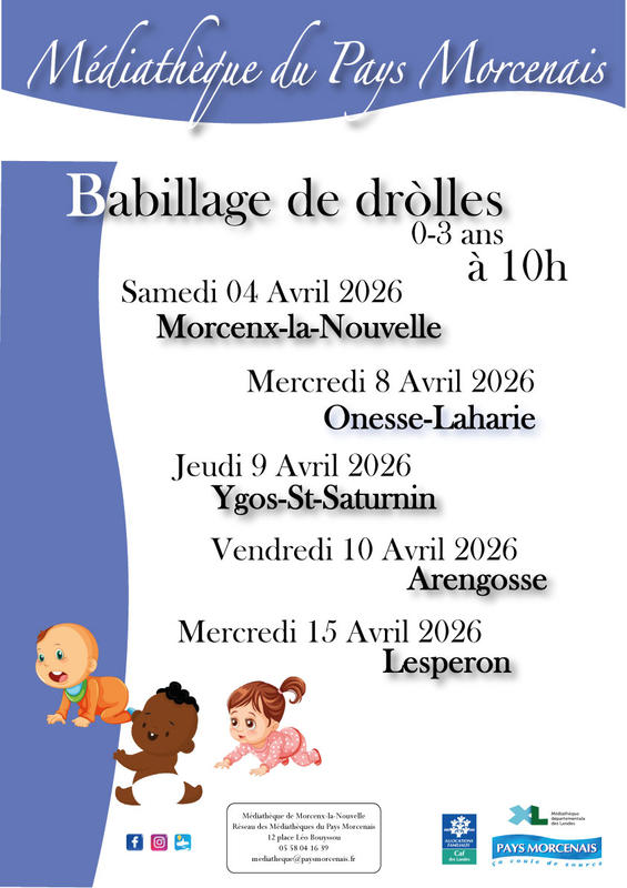 Babillage de dròlles-  Morcenx-La-Nouvelle