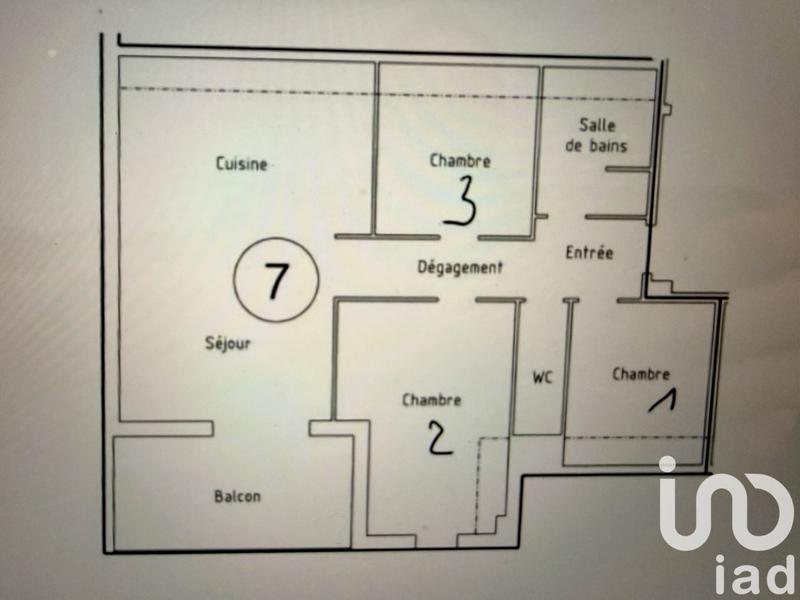 Appartement - 82 m² - 4 pièces