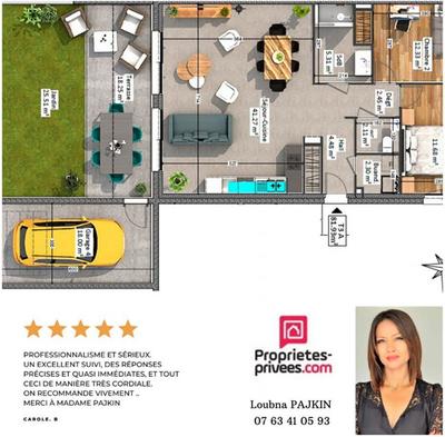 Appartement - 81 m² - 3 pièces