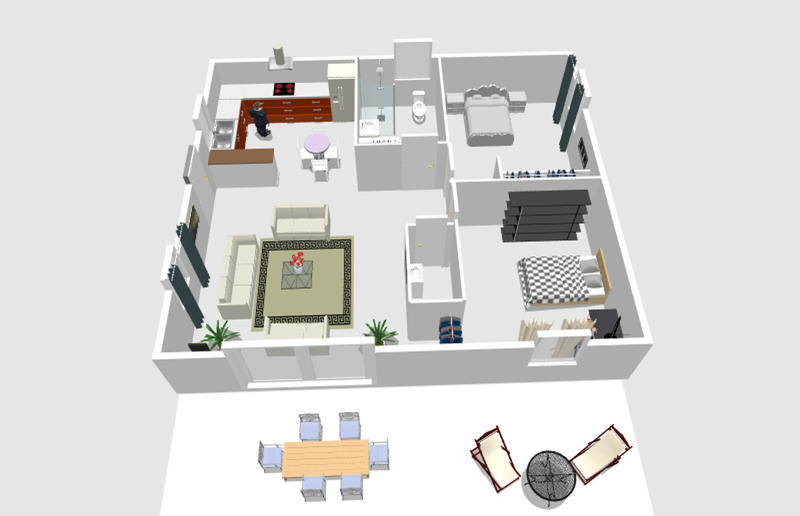 Maison - 68 m² - 3 pièces