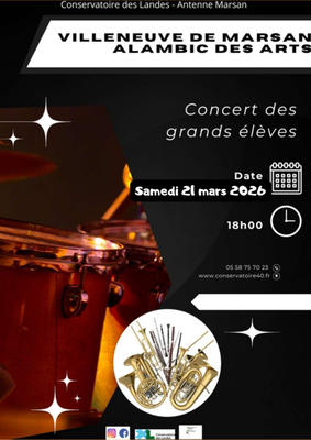 Concert des grands élèves