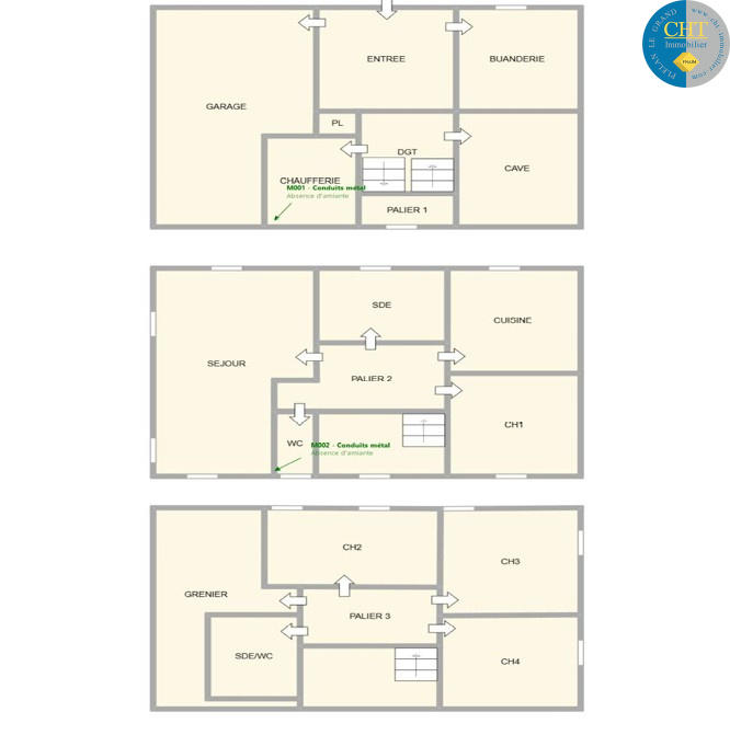 Maison - 143 m² - 7 pièces