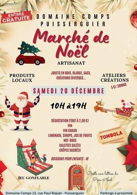 Marché de Noël du Domaine Comps