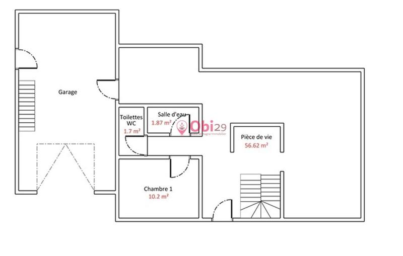Maison - 115 m² - 5 pièces