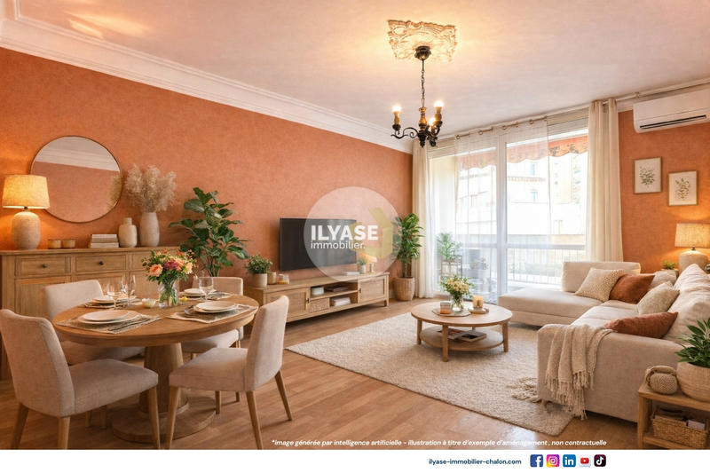 Appartement - 75 m² - 4 pièces