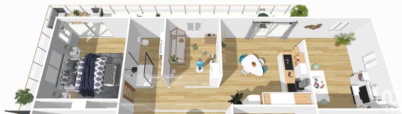 Appartement - 78 m² - 3 pièces