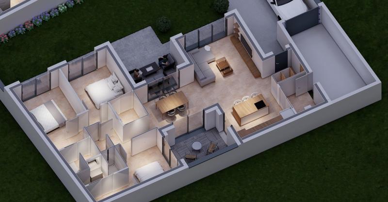 Maison - 114 m² - 4 pièces