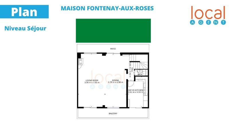 Maison - 170 m² - 7 pièces