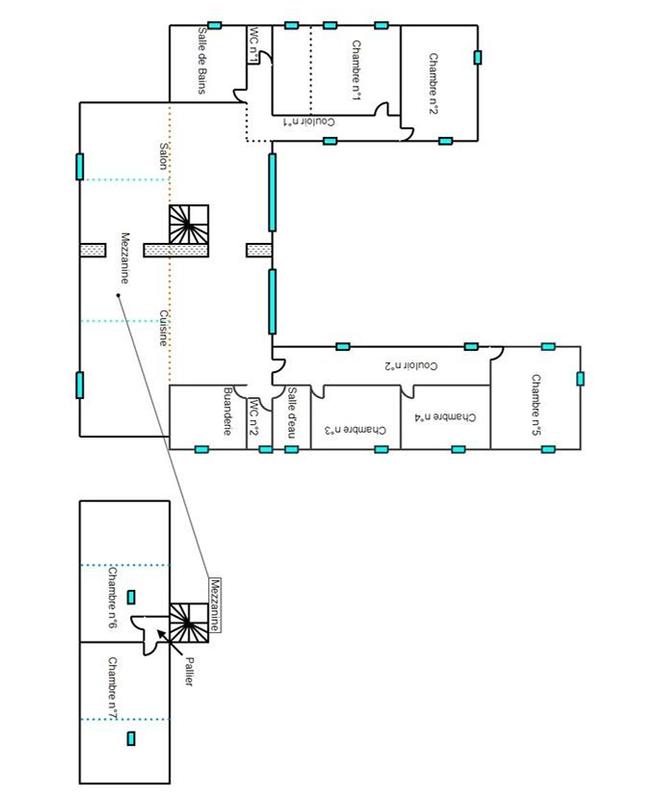 Maison - 213 m² - 7 pièces