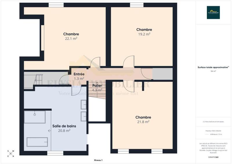 Maison - 225 m² - 7 pièces