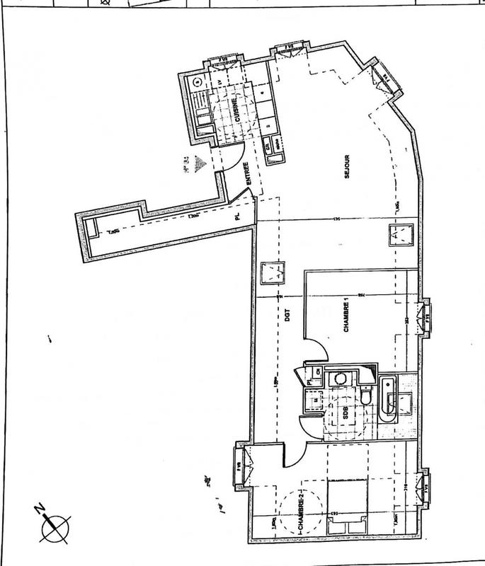 Appartement - 71 m² - 3 pièces