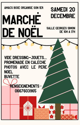 Marché de noël - vide dressing et jouets