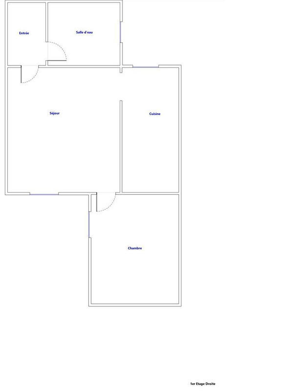 Appartement - 32 m² - 2 pièces