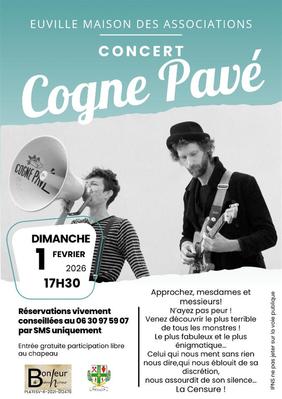 Concert Cogne Pavé