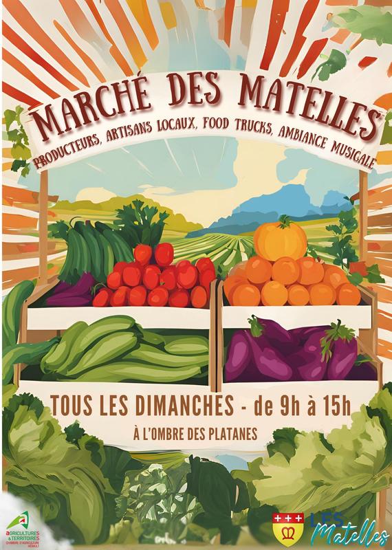 Marché des Matelles