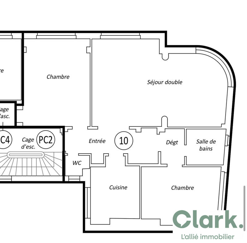 Appartement - 88 m² - 4 pièces