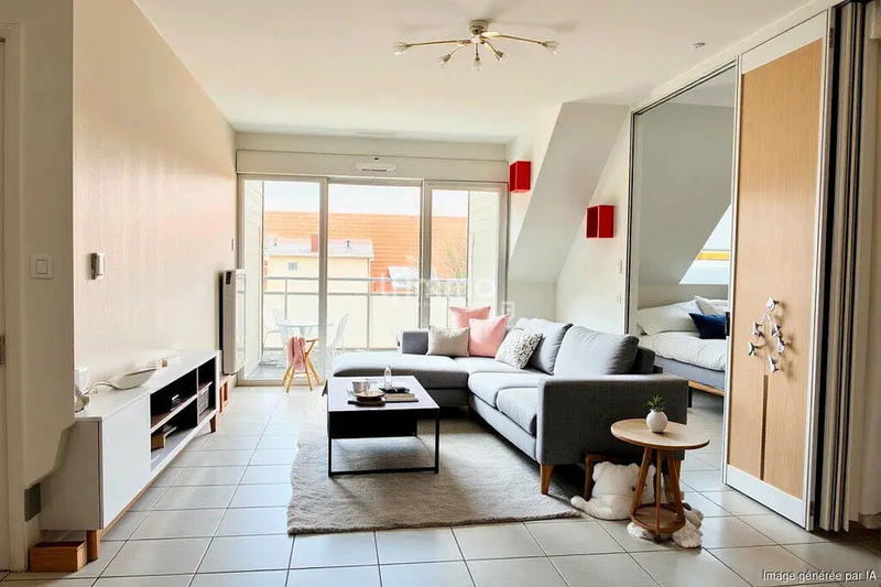 Appartement - 66 m² - 2 pièces