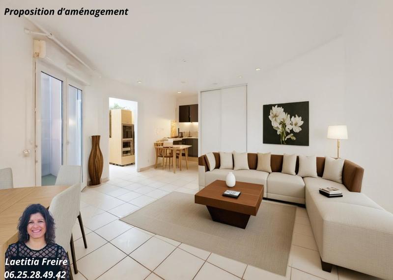 Appartement - 60 m² - 3 pièces