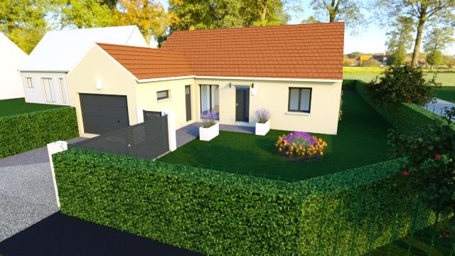 Terrain constructible - 1 143 m²