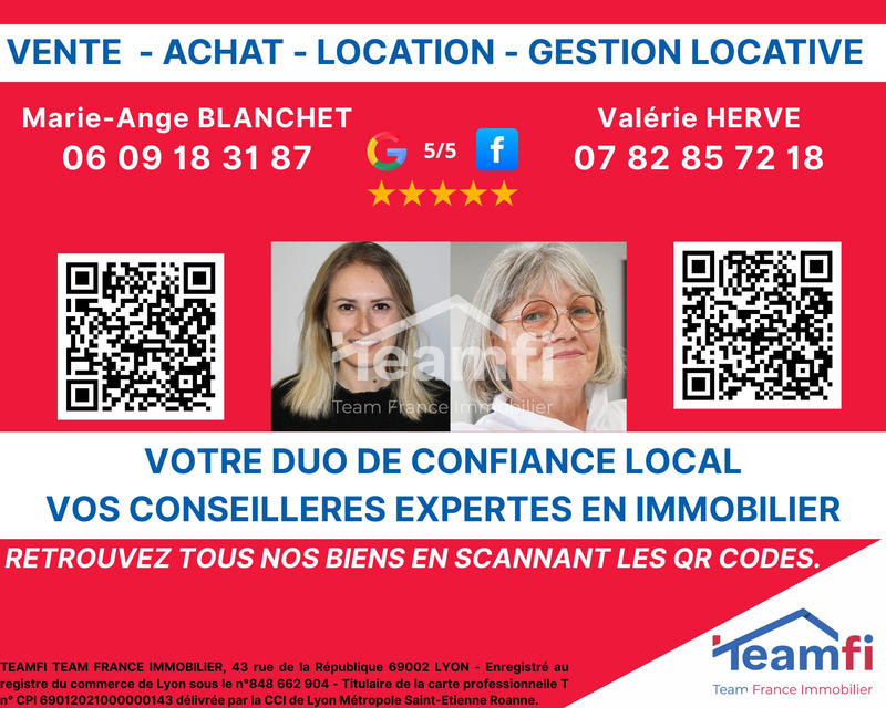 Maison - 102 m² - 6 pièces