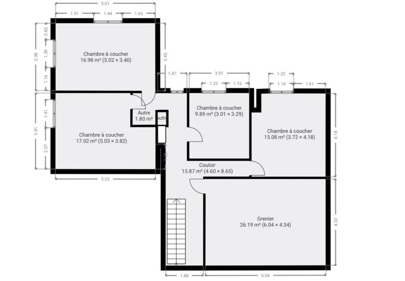 Maison - 171 m² - 8 pièces