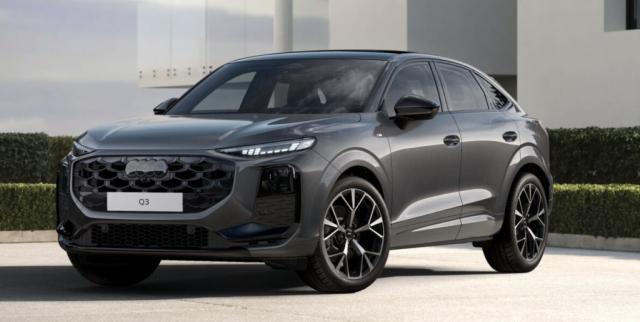 Audi Q3 Sportback Diesel Tdi 150 ch s tronic 7 s line (Dispo Debut Avril 6332€ de malus)