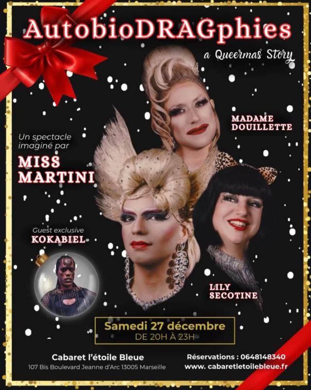Le drag show de Noël de Miss Martini: AutobioDRAGphie - a QUEERmas Story