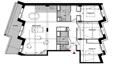 Appartement - 104 m² - 4 pièces