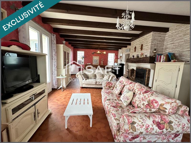 Maison - 116 m² - 6 pièces