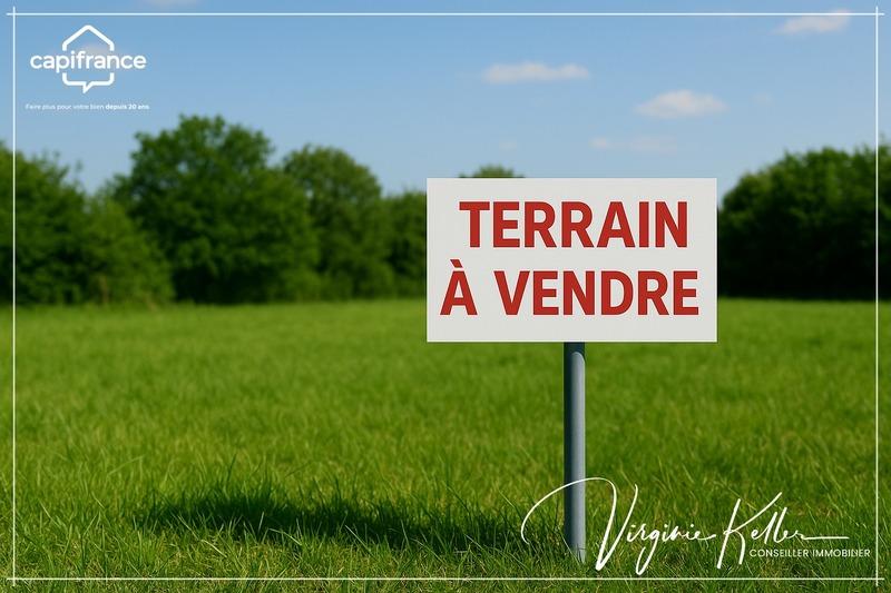 Terrain constructible - 1 429 m²