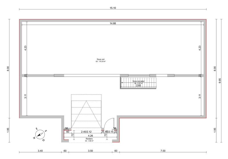 Maison - 107 m² - 5 pièces