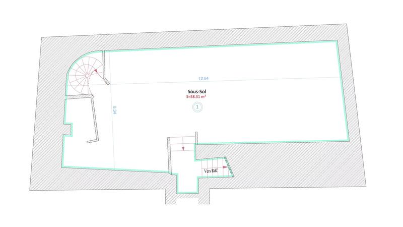 Immeuble - 271 m² - 9 pièces