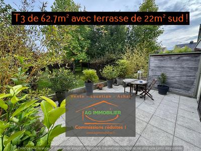 Appartement - 63 m² - 3 pièces