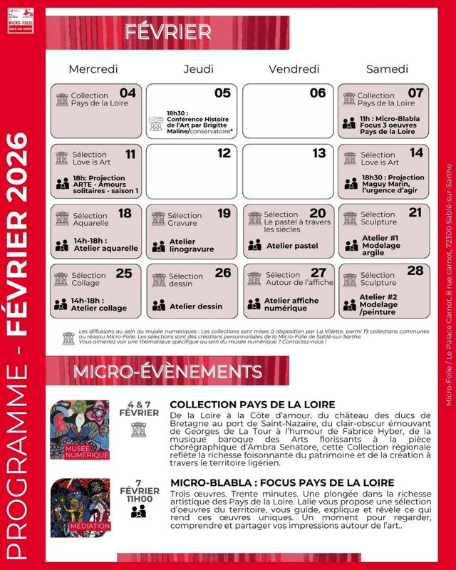 Février à la Micro-Folie