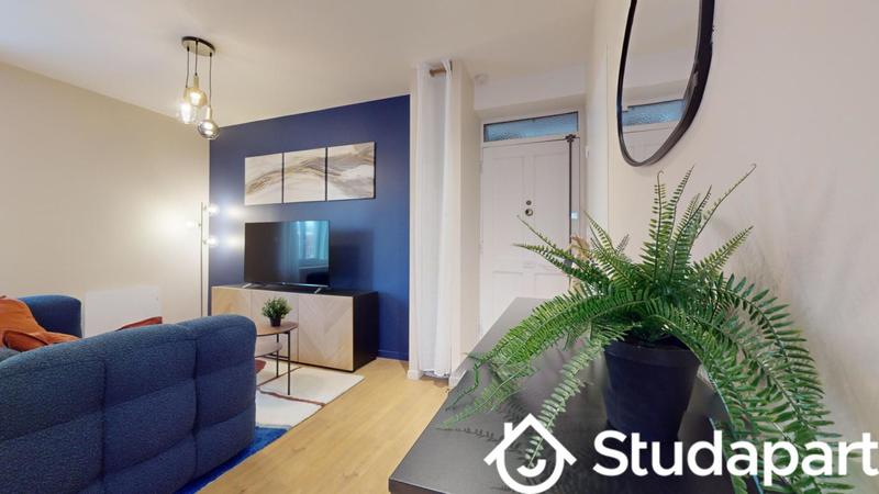 Chambre - 9 m² - 1 pièce