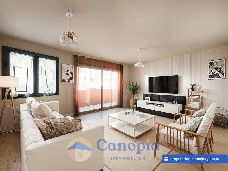 Appartement - 71 m² - 3 pièces