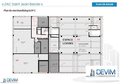 Local commercial - 1 520 m²