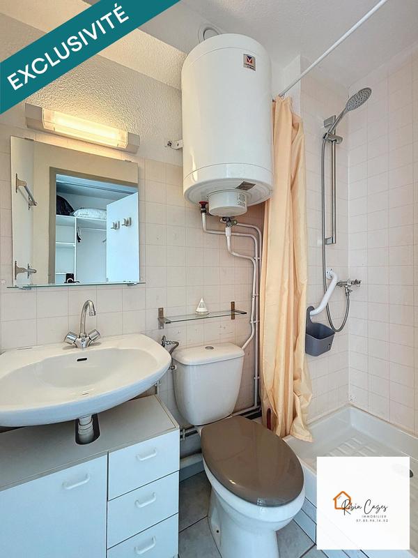 Appartement - 16 m² - 1 pièce