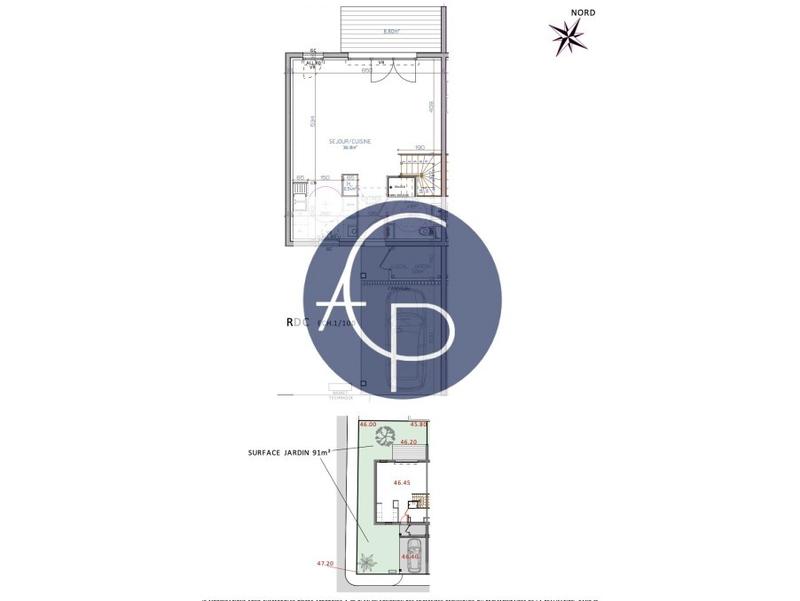 Maison - 93 m² - 4 pièces