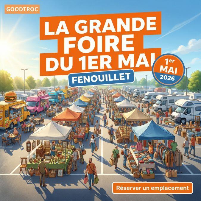 Foire annuelle des professionnels commerçants et des brocanteurs