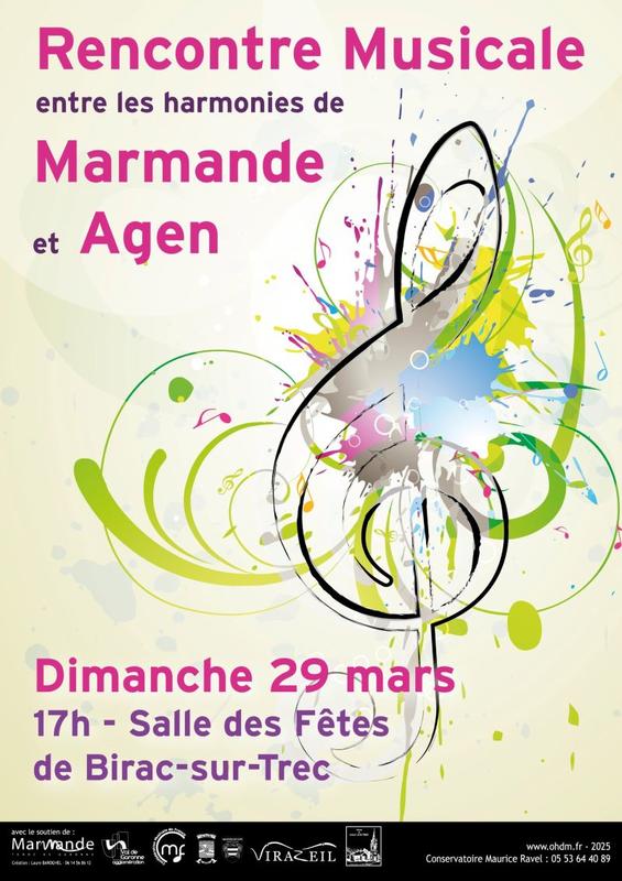 Rencontre Musicale Harmonies de Marmande et Agen