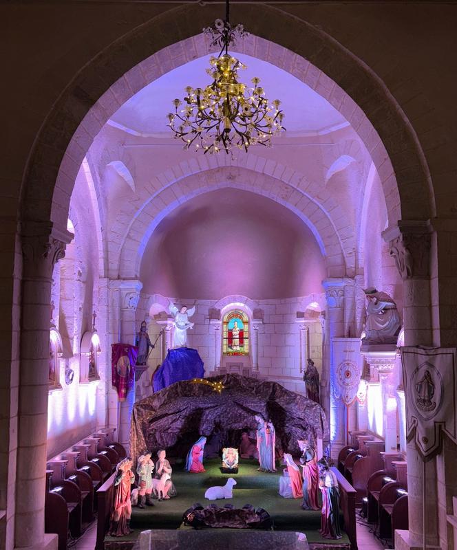 Au Chautay, la crèche prend vie : un spectacle lumineux et émouvant raconté par tout un village !