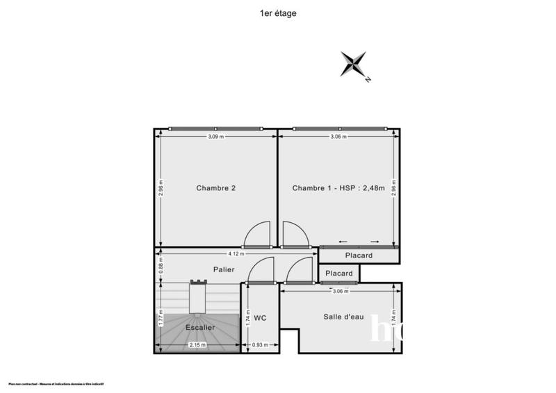 Maison - 72 m² - 3 pièces