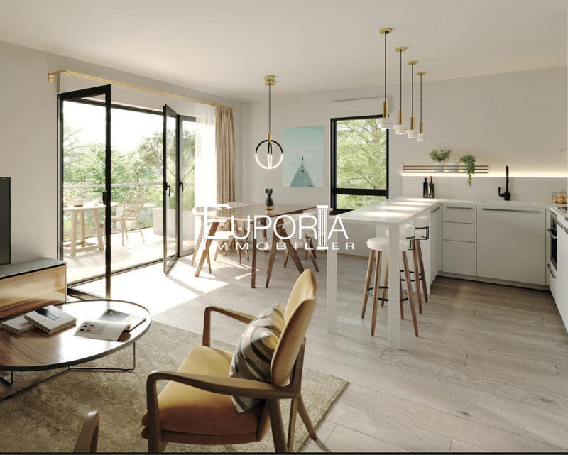 Appartement - 43 m² - 2 pièces